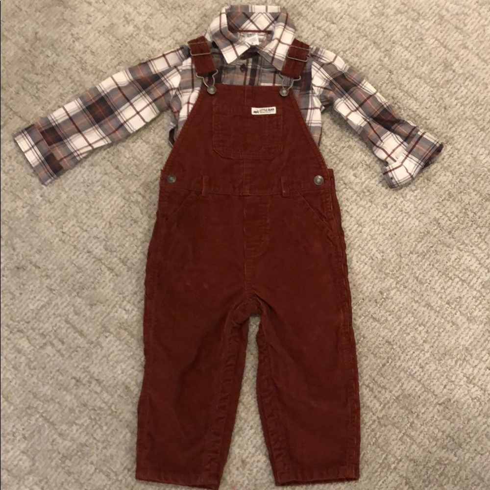 Carter’s Boys Overall Set. NWOT